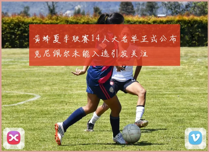 黄蜂夏季联赛14人大名单正式公布克尼佩尔未能入选引发关注