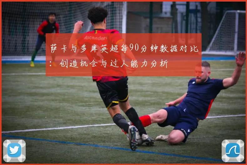 萨卡与多库英超每90分钟数据对比：创造机会与过人能力分析